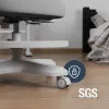 Silla de oficina giratoria mark adler Junior 4.6 gris — silla de trabajo ergonómica compacta