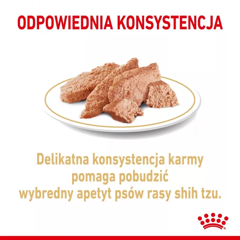 ROYAL CANIN Shih Tzu Adult Alimento húmedo para perros Paté 12x85 g