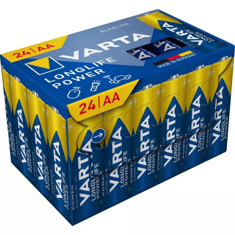 Pilas alcalinas VARTA R6 (AA) Longlife Power2