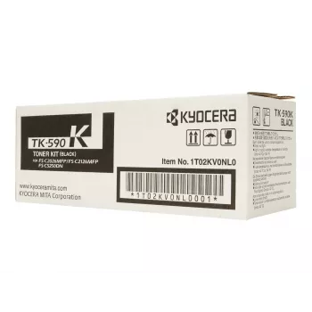 KYOCERA TK-590K cartucho de tóner 1 ud. original negro