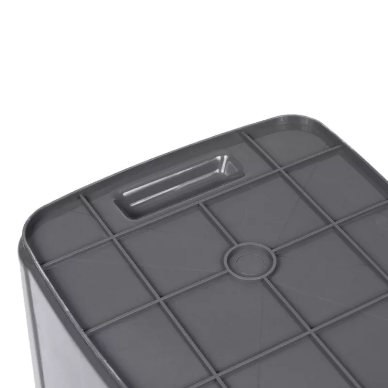 Cubo de inodoro portátil GreenBlue GB320AG — modelo turístico ligero, contenedor de residuos portátil compacto