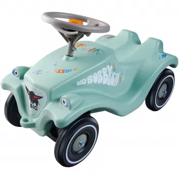 Coche deslizante Simba‑Dickie Bobby Car Classic verde Sea modelo 800056141, asiento bajo, plástico resistente