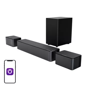 Barra de sonido Ultimea Poseidon D50 — modelo U2500, altavoces de audio compactos para el hogar para TV y música