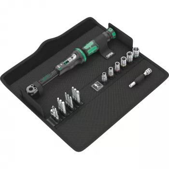 Llave dinamométrica Click-Torque 1/4'' 2,5-25 Nm, 20 piezas