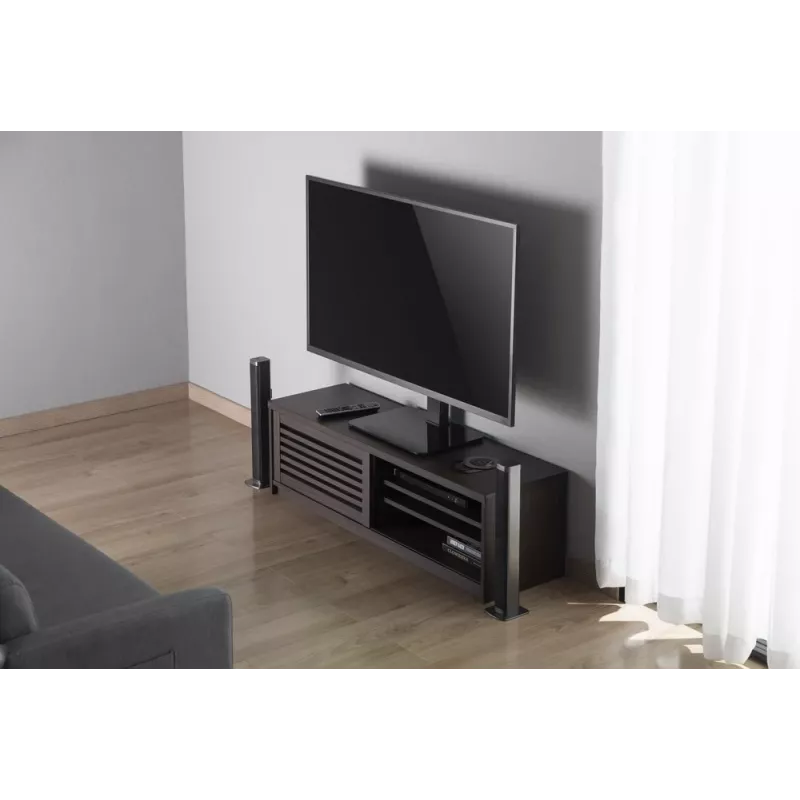 Soporte de TV de sobremesa Gembird TVS-D55S-01 (giratorio), 23 - 55, negro