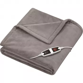 Manta eléctrica Beurer HD 150 XXL Cosy Taupe, 200 x 150 cm