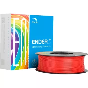 Material de impresión 3D Creality 3D 3301010309 ácido poliláctico PLA rojo 1 kg 1,75 mm