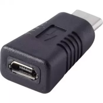 Adaptador USB 2.0 Renkforce 29212C85 — 1x USB-C a USB-A / 1x conector Micro-B