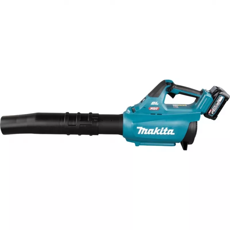 Makita UB001GM101 XGT soplador de hojas a batería, 40 V, batería de 4,0 Ah