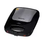 Ravanson OP-7050 Sandwichera 3 en 1, 1200 W, Negro/Plata