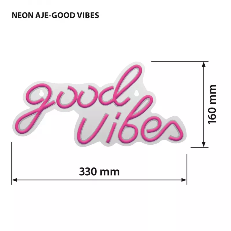 Letrero de neón LED Activejet AJE-NEON VIBES