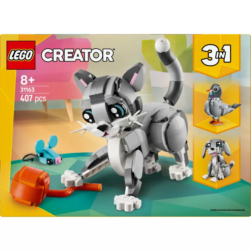 LEGO CREATOR 3 EN 1 31163 Gato juguetón