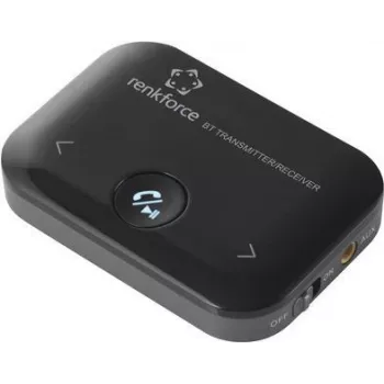Renkforce RF-BTR-150 transmisor/receptor de música Bluetooth® versión Bluetooth: 5.0 8 m batería integrada (RF-5087932)