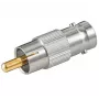 Microconnect BNCRCAADAPTOR Adaptador de cable RCA BNC Plata