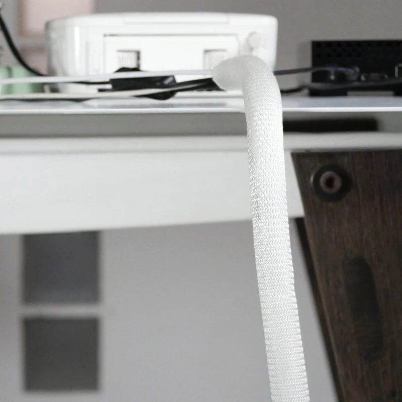 Label-the-cable LTC CABLE TUBE LTC 5120 funda flexible para cables, 25 mm / 2 m, blanco