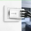 Cargador everActive SQ-655Q 65W, 1×USB-A + 2×USB-C carga rápida