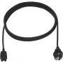 Cable de alimentación Bachmann 372.174 negro 2 m