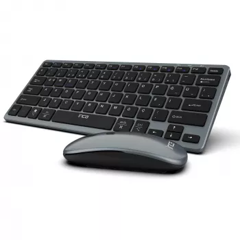 INCA IBK-572BT conjunto de teclado y ratón inalámbrico, gris