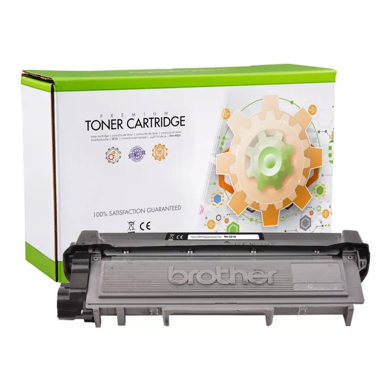 Cartucho de tóner Static Control para Brother TN-2310BK remanufacturado, negro