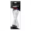 Cable de conexión CableMod C-Series Pro - variante A, 90°, 16 pines a 2x8 pines PCIe, blanco