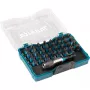 Juego de puntas Impact negro E-12441, 33 piezas (azul, 1/4, para atornillador de impacto)