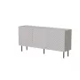 Cama Meble LUCCA 3D cómoda, 165x40x80 cm, cachemira