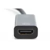 Adaptador DIGITUS, conector macho DisplayPort - conector hembra HDMI A, DisplayPort estándar 1.1a, certificado UL20276, AWG28 (DB-340400-001-S)
