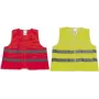 Chaleco de seguridad IWH 540313, poliéster fluorescente de alta visibilidad, amarillo, prenda de protección sin mangas