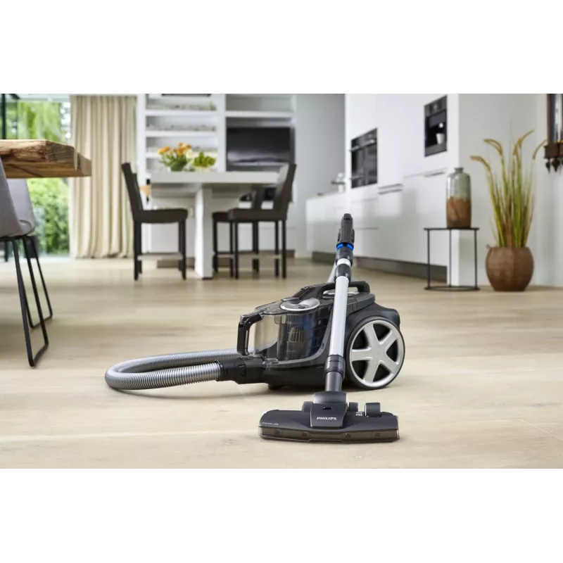 Aspirador de suelo Philips PowerPro Expert FC9747/09 — 900 W, 2 l sin bolsa, HEPA, negro