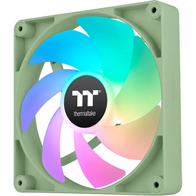 Ventilador de caja Thermaltake CT120 ARGB Sync Matcha Green 120 mm pack de 2