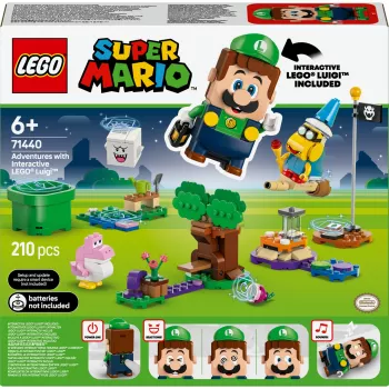 Set de construcción LEGO 71440 Super Mario figura interactiva de LEGO Luigi