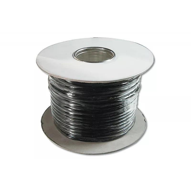 Cable plano de instalación telefónica Digitus AK-460701-100-S RJ11 100m Negro