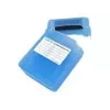 LogiLink Caja para discos duros externos 2 x 2.5, caja de protección azul, resistente a golpes y salpicaduras, con cierre (UA0132)