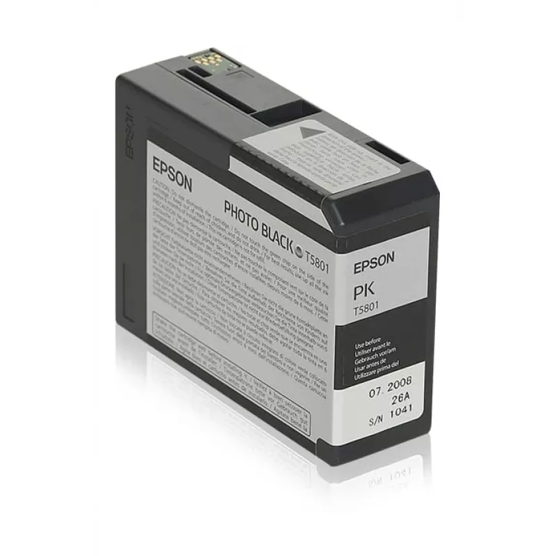 Epson T5801 (T580100) cartucho de tinta negro foto, 80 ml