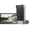EZVIZ CS-HP5 videoportero, pantalla táctil de 7 pulgadas (17,8 cm), de 2 hilos, 1080p (2MP), Wi-Fi, acceso RFID, visión nocturna IR, resistente al agua, negro/plateado