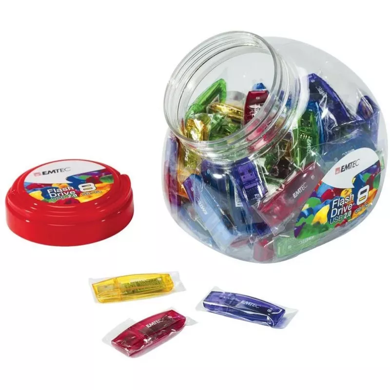 Memoria USB Emtec 32 GB USB Type-A C410 Color Mix Candy Jar