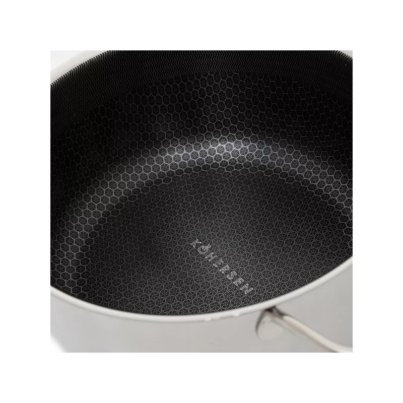 Olla Kohersen Black Cube 24 cm con tapa