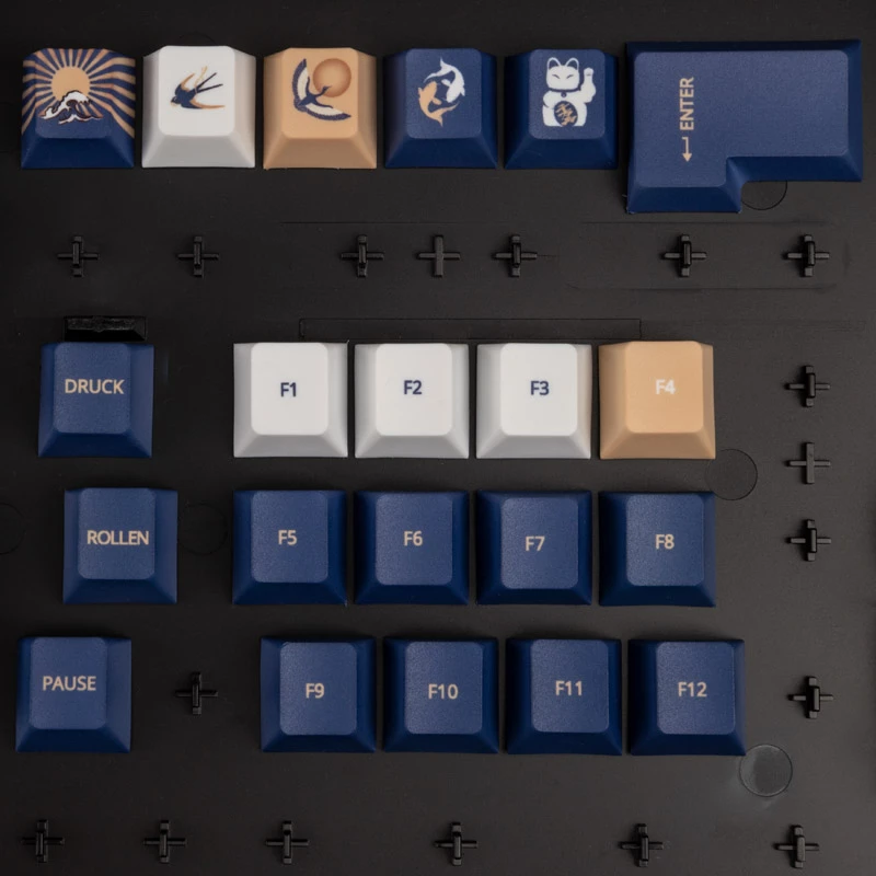 Set de teclas Traitors UKIYO-E, PBT, (ISO-DE)