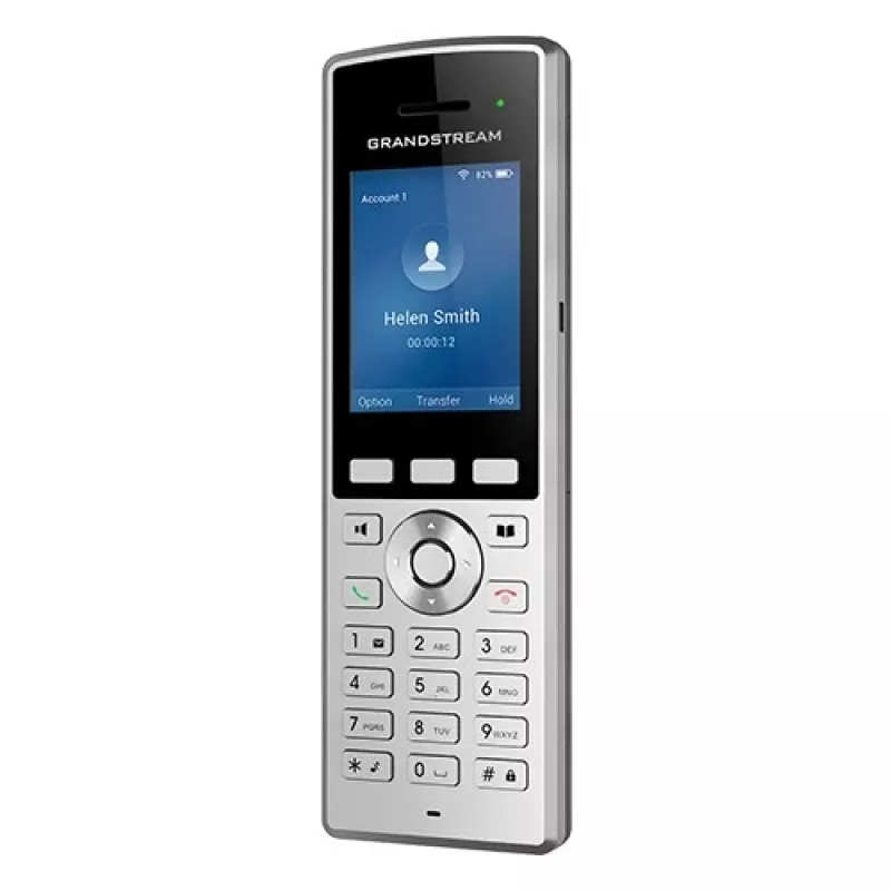 Grandstream Networks WP822 Teléfono IP Negro, Plata 2 líneas LCD Wi-Fi