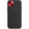 Apple Funda de silicona con MagSafe para iPhone 14 Plus – Midnight