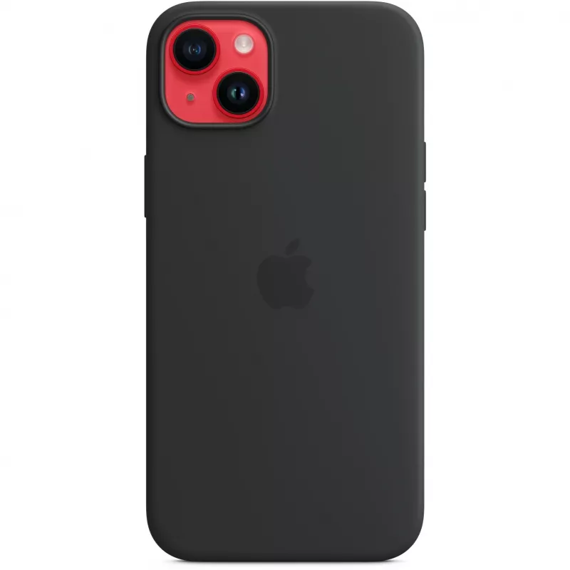 Apple Funda de silicona con MagSafe para iPhone 14 Plus – Midnight