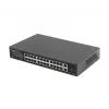 Switch no gestionado LANBERG RSGE-24P-2GE-2S-360 con 24 puertos Ethernet RJ-45