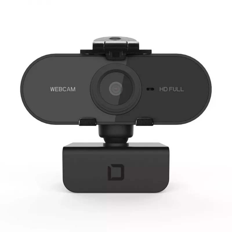 DICOTA D31841 Webcam 1920 x 1080 píxeles USB 2.0 Negro
