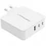Cargador de interior LC-Power LC-GAN-100 cargador rápido universal Blanco