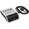 Cargador de baterías Ansmann Comfort Smart doméstico batería USB