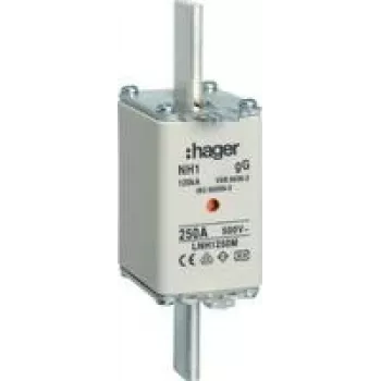 Hager LNH1250M. Ancho: 135 mm, profundidad: 135 mm, alto: 64,5 mm (LNH1250M)