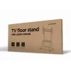 Gembird TVS-100F-01 soporte de suelo para pantallas 2,54 m (100