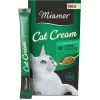 Snack húmedo para gatos Miamor Cat Cream pollo con verduras, tubos de pasta 5×15 g, sin gluten, sin azúcar