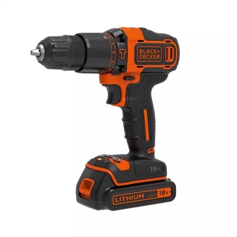 Black & Decker BDCHD18K1B2-QW Taladro 1400 rpm