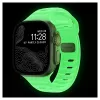 Correa Nomad Sport Band verde claro de goma — ancho 21,5 mm, muñeca 160–195 mm